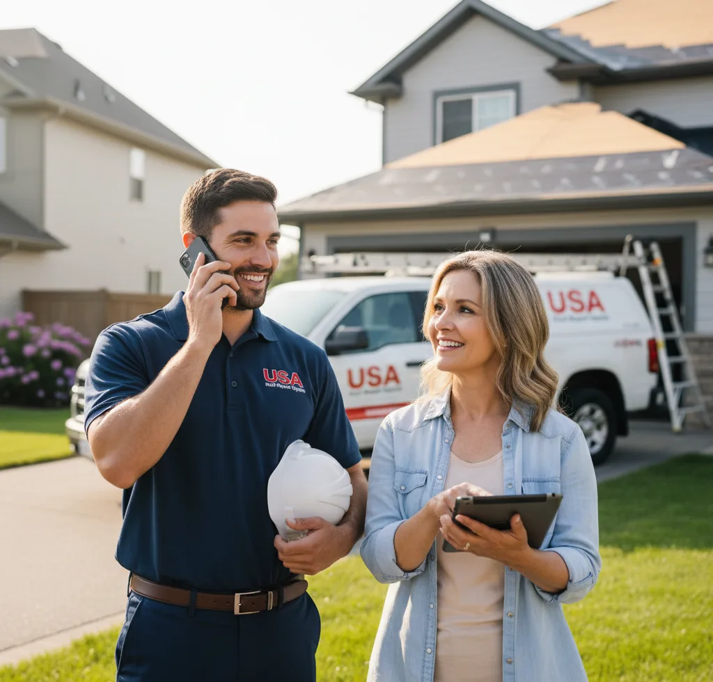 USA Roof Repair Experts customer support in Falcon